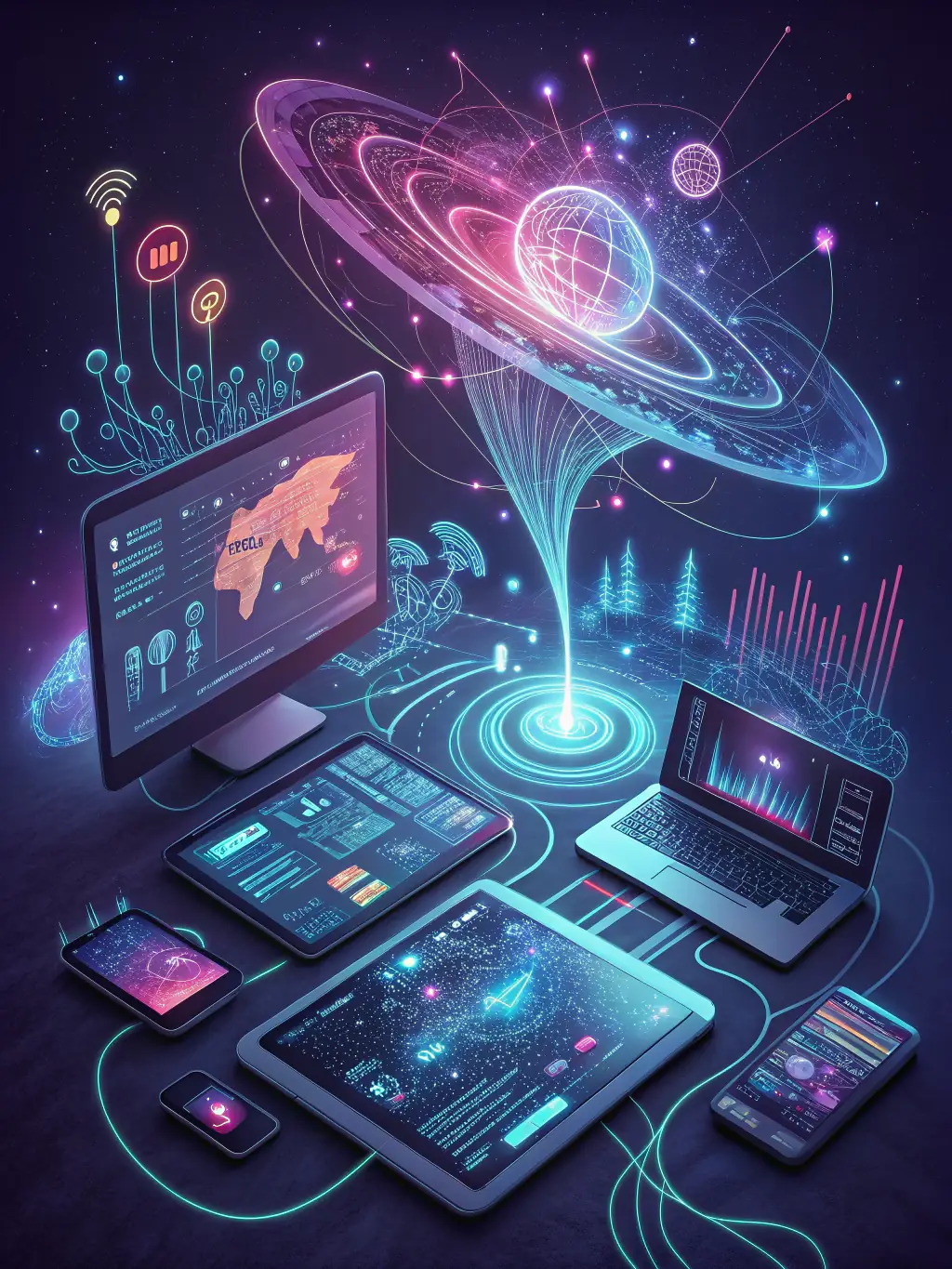 An image depicting the flexibility of switching between different data plans on an eSIM while in Chile.